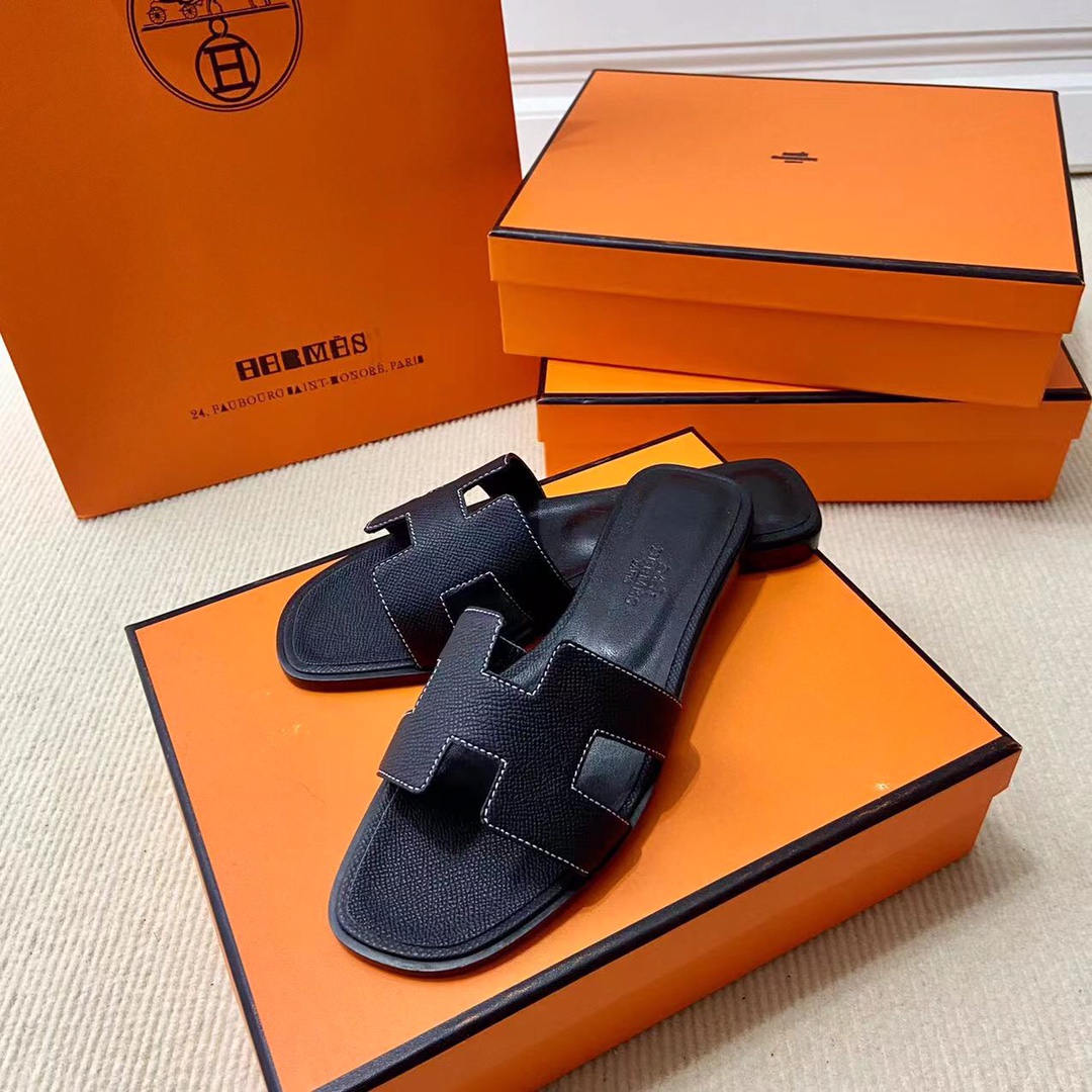 에르메스 올수공 오란 슬리퍼 샌들 앱송 95